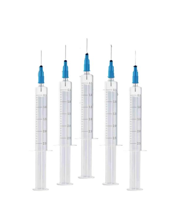 Lösa paket med kanyler