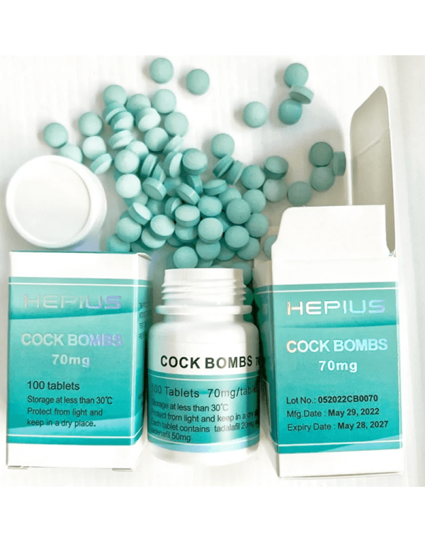 Cock Bombs 70mg – Förbättrad sexuell prestation