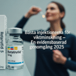 Bästa injektionerna för viktminskning – En evidensbaserad genomgång 2025